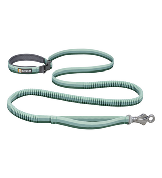 RUFFWEAR - Roamer™ Bungee Dog Leash River Rock Green - Henlo Pets