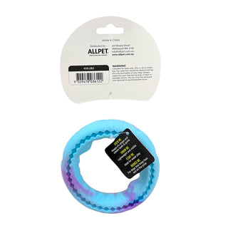 Ruff Play Dental Fun Foam Dental Wheel Dog Toy - Henlo Pets