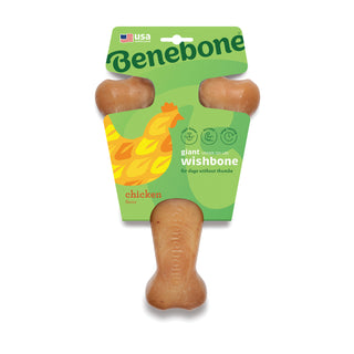 Benebone Chicken Wishbone Durable Dog Chew Toy