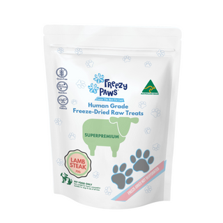 Freezy Paws Freeze Lamb Steak Dog Treats 70g