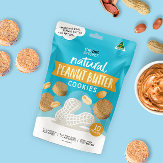The Pet Project Peanut Butter Cookies Dog Treats