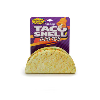 Fabdog Taco Smell Taco Dog Toy - Henlo Pets