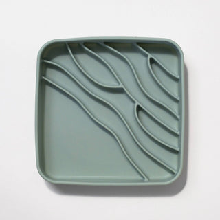 Dogged Beach Slow Feeder Bowl - Seafoam | Henlo Pets