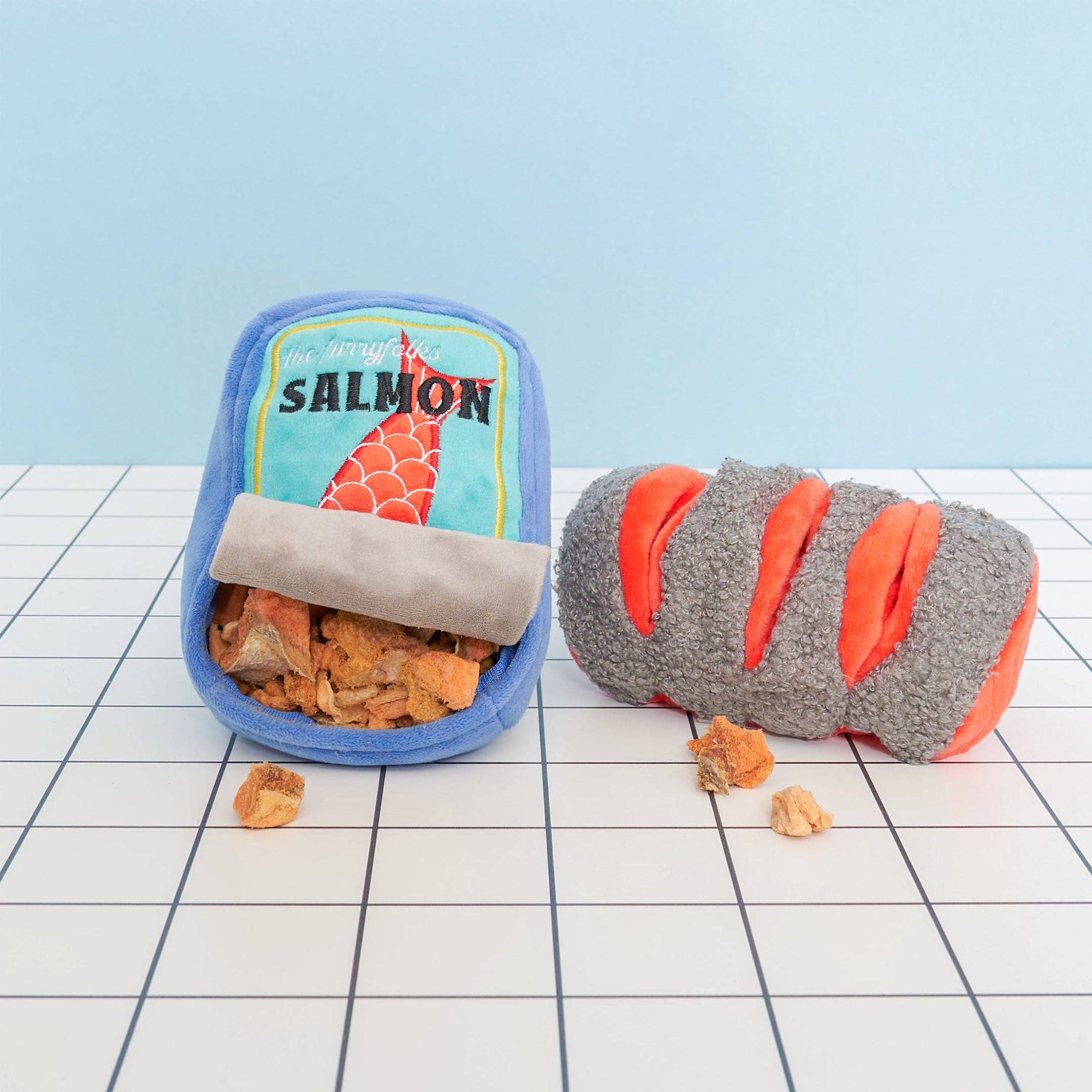 Tinned Salmon Nosework Toy - Henlo Pets