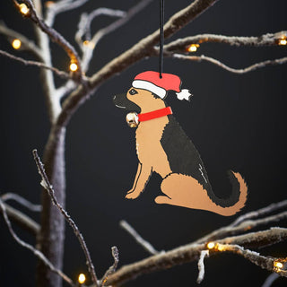 Christmas Decoration/Ornament - German Shepherd | Henlo Pets