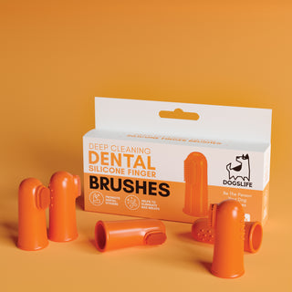 Dogslife Silicone Dental Finger Brushes | Henlo Pets