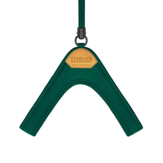 Charlie's Backyard - Adjustable Easy Harness Green - Henlo Pets