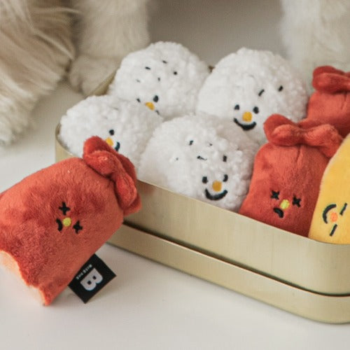 Bite Me - Lunch Box Plush Dog Toy Set - Henlo Pets