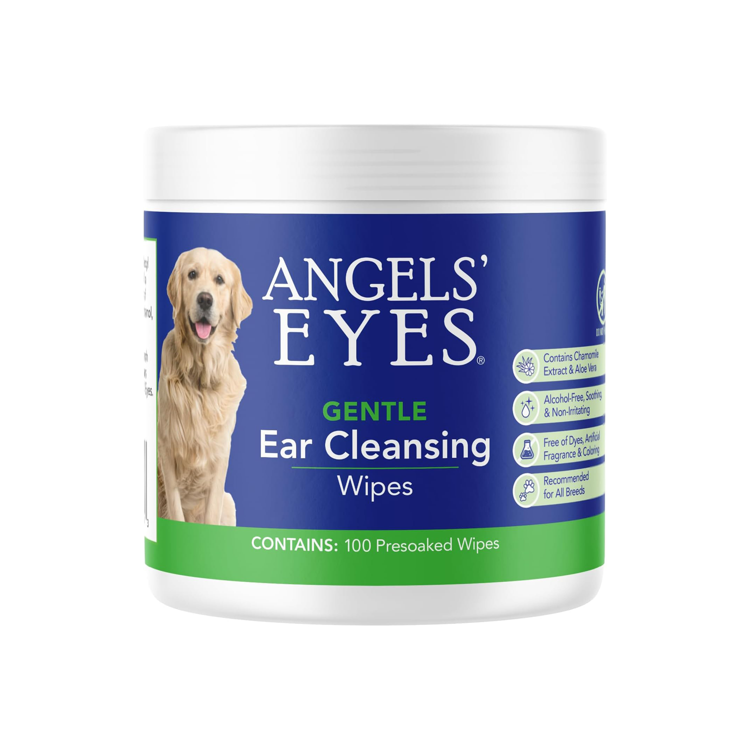 Angels' Eyes - Gentle Ear Cleansing Wipes for Dogs & Cats - Henlo Pets