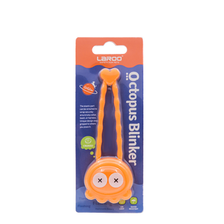 Laroo Octopus Blinker LED Safety Light - Orange - Henlo Pets