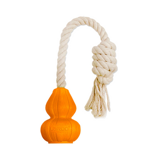 Laroo Ball on Rope Gourd Interactive Dog Toy - Henlo Pets