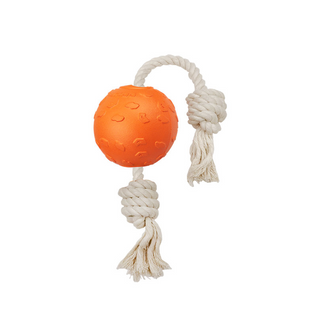 Laroo Ball on Rope Interactive Dog Toy - Henlo Pets