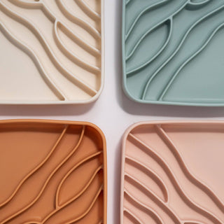 Dogged Beach Slow Feeder Bowl - Nutmeg | Henlo Pets