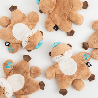 Bite Me Hug Me Sea Otter Plush Dog Toy