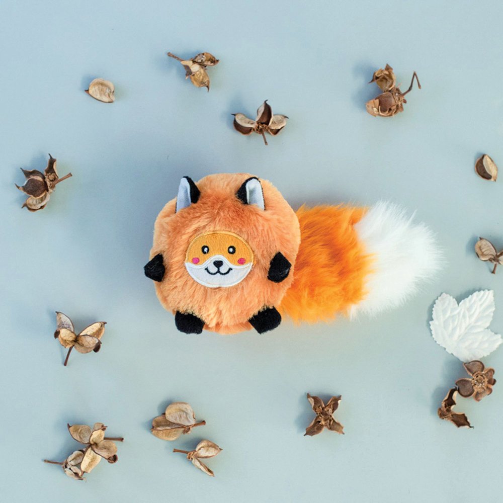 Zippy Paws - Bushy Throw Fox - Henlo Pets