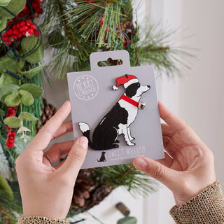 Christmas Decoration/Ornament - Border Collie | Henlo Pets