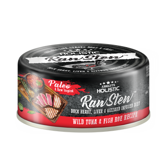 Absolute Holistic - Raw Stew Wild Tuna & Fish Roe (2x80g) - Henlo Pets