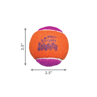KONG AirDog Squeaker Birthday Balls - Henlo Pets