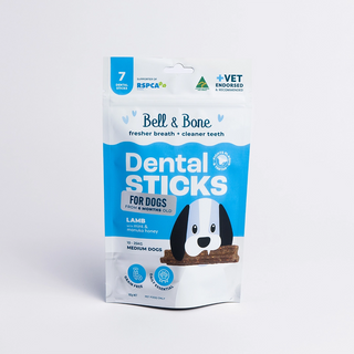 Bell & Bone Lamb, Mint and Manuka Honey Dog Dental Sticks - Henlo Pets