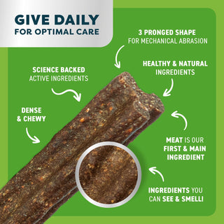 Bell & Bone Chicken, Mint and Seaweed Dog Dental Sticks - Henlo Pets