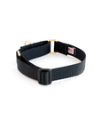 Dog + Bone - Martingale Collar Black & Black - Henlo Pets