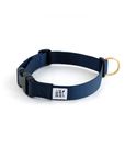 Dog + Bone Snap Collar - Navy - Henlo Pets