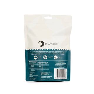 MeatyTreaty Freeze Dried Chicken Neck Dog Treats 100g