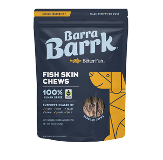 Barra Barrk Fish Skin Chews Dog Treats | Henlo Pets