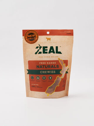 Zeal Free Range Naturals Chewies Dog Treats 125g | Henlo Pets
