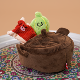 Bacon Soybean Paste Soup Nosework Dog Toy - Henlo Pets