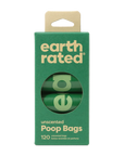 Earth Rated - Biodegradable Poop Bag Refill Rolls 120 Bags - Henlo Pets