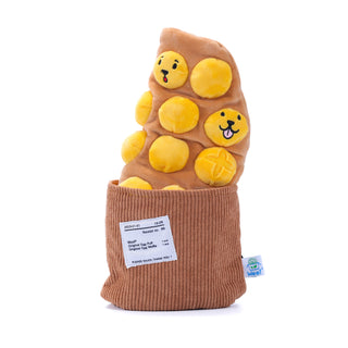 Woof² Egg Waffle Nose-work Soft Plush Dog Toy