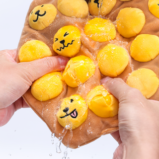Woof² Egg Waffle Nose-work Soft Plush Dog Toy