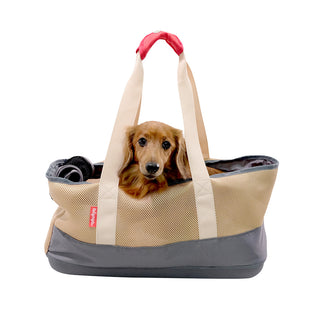 Ibiyaya Lightweight Tote Pet Carrier with Hardshell Base