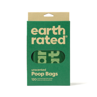 Earth Rated Biodegradable Single Roll Tie Handle Bags - Henlo Pets