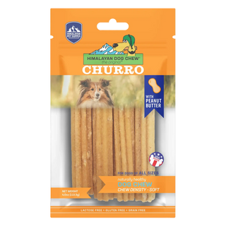 Himalayan Dog Chew Peanut Butter Churro - Henlo Pets