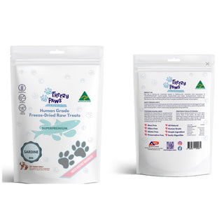 Freezy Paws Freeze Dried Sardine Dog Treats 80g