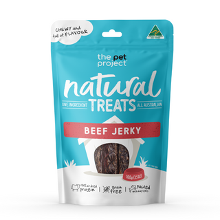 The Pet Project Beef Jerky Dog Treats | Henlo Pets