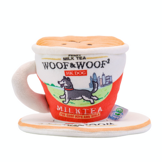 Woof² Hong Kong Milk Tea Nose-work Soft Plush Dog Toy