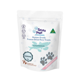 Freezy Paws Freeze Dried Sardine Dog Treats 80g