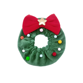 Christmas Pet Festive Wreath Headband - Henlo Pets