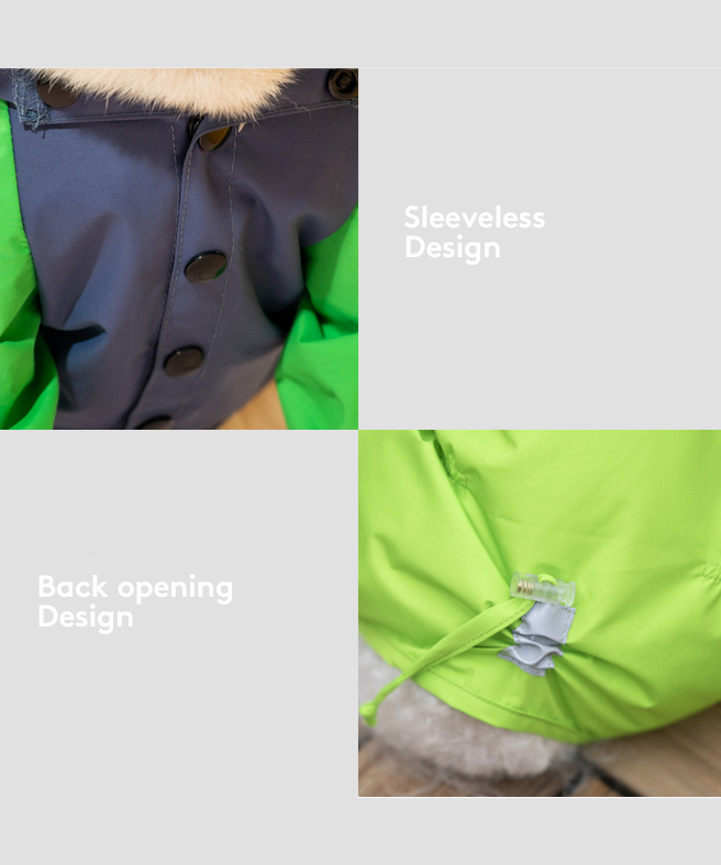 Blueport Reflective Raincoat with Pocket - Henlo Pets