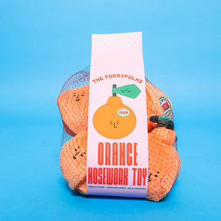 the furryfolks Orange Nosework Dog Toy - Henlo Pets