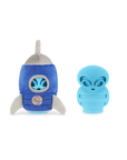 P.L.A.Y. Alien Buddies Starblaster 2-in-1 Tough Dog Toy - Henlo Pets