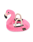 P.L.A.Y. Tropical Paradise Flamingo Float Plush Dog Toy - Henlo Pets