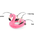 P.L.A.Y. Tropical Paradise Flamingo Float Plush Dog Toy - Henlo Pets