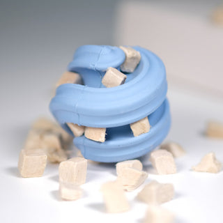 Chewtastic Geometrics Geo-Hex Gentle Natural Rubber Interactive Dog Toys