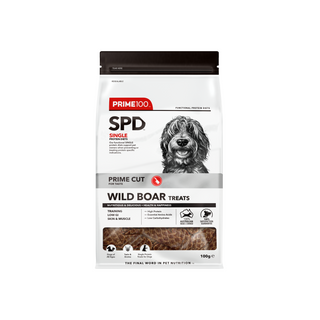Prime100 SPD Prime Cut Wild Boar Dog Treats 100g | Henlo Pets