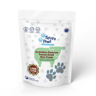 Freezy Paws Freeze Dried Lamb Liver Dog Treats 100g | Henlo Pets