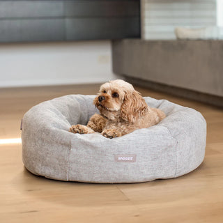 Snooza Panelled Cuddler Pebble Pet Bed | Henlo Pets